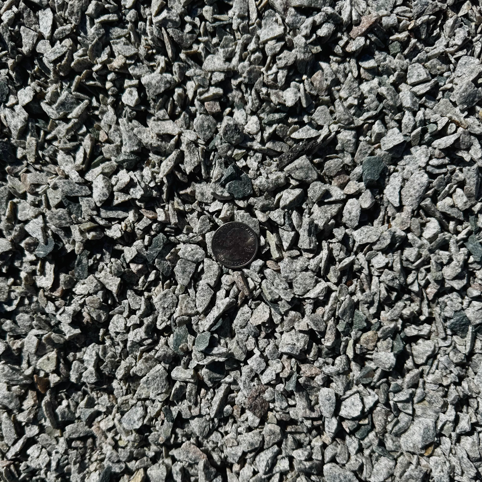Gray Crushed Rock ⅜"