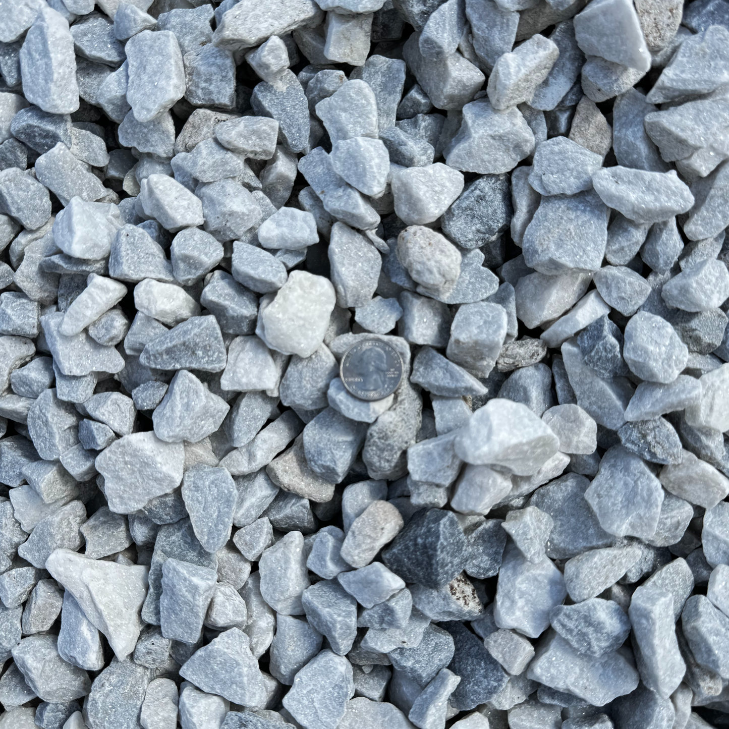 White Stone Rock ¾"