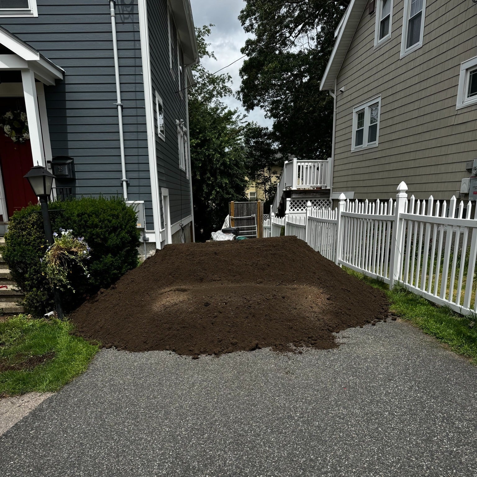Engine Loam Fresh Screened Loam Delivered in Quincy, MA! – Ottr Landscape Supply