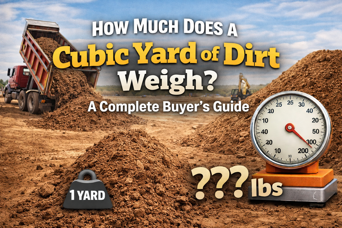 How Much Does a Cubic Yard of Dirt Weigh? A Complete Buyer's Guide