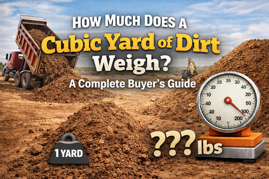 How Much Does a Cubic Yard of Dirt Weigh? A Complete Buyer's Guide