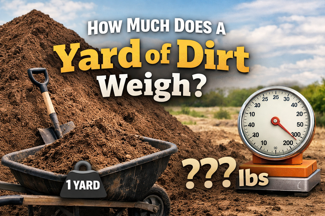 How Much Does a Yard of Dirt Weigh?