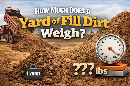 How Much Does a Yard of Fill Dirt Weigh?