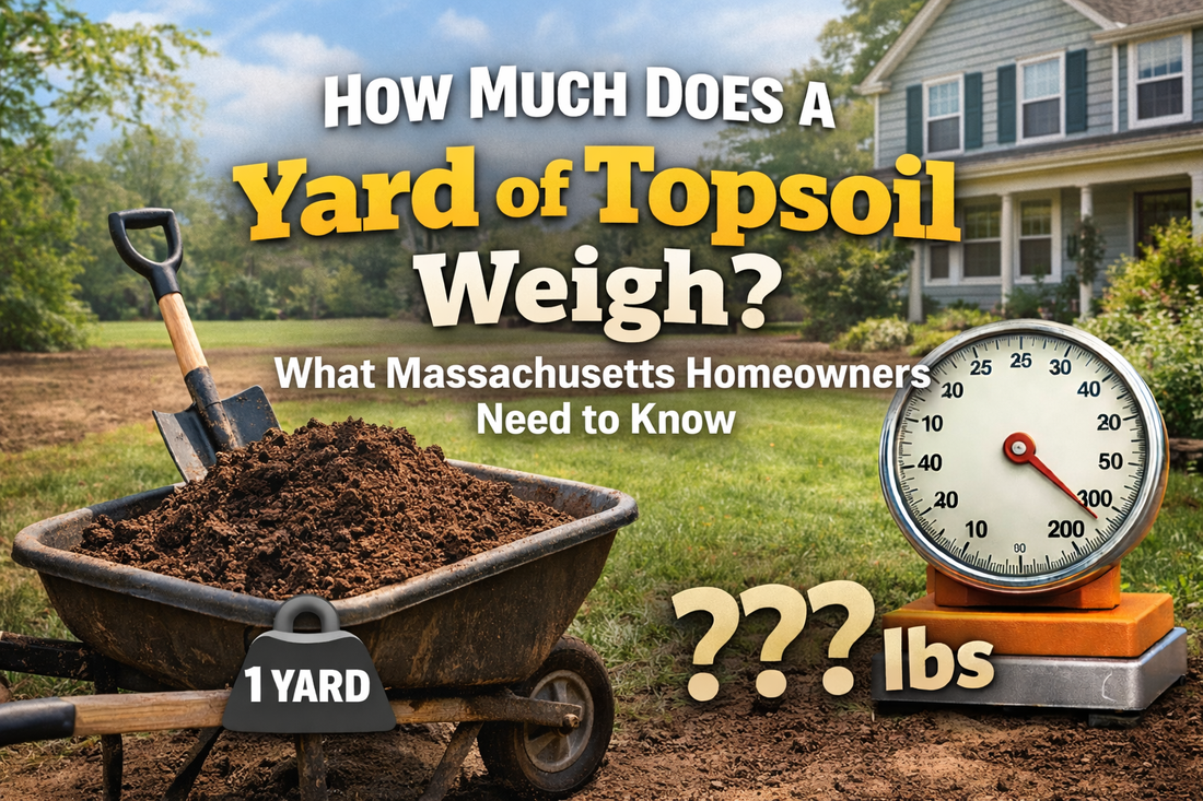 How Much Does a Yard of Topsoil Weigh? What Massachusetts Homeowners Need to Know