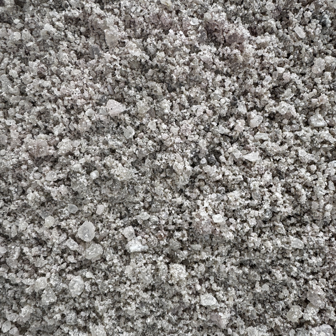 Bulk untreated rock salt for driveway and lot de-icing