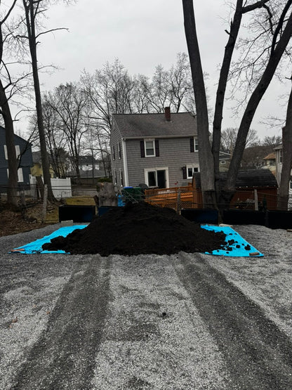 Super loam in dump truck — bulk delivery across Greater Boston