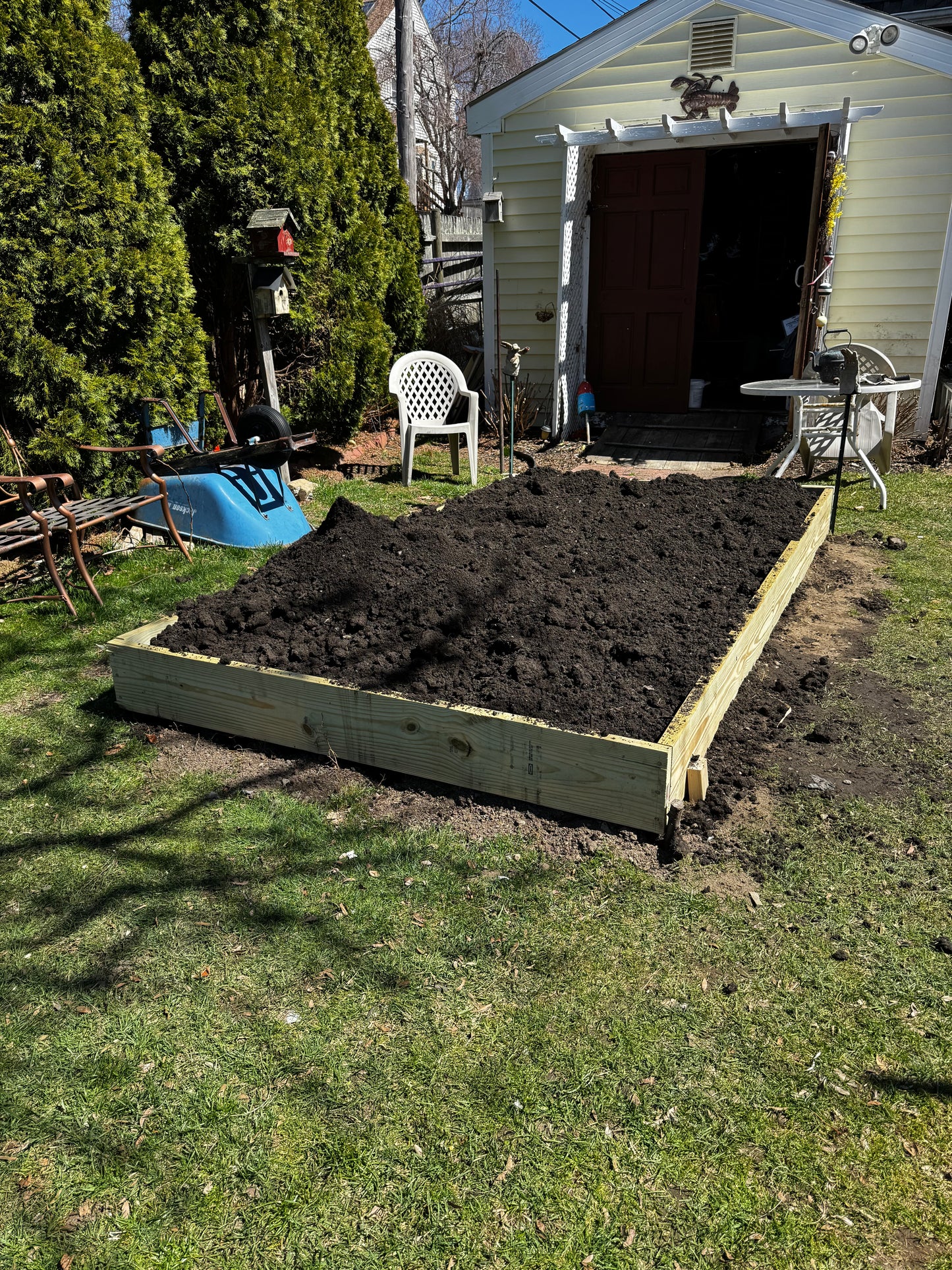 Garden Soil Mix close-up — ideal for raised beds and vegetable gardens